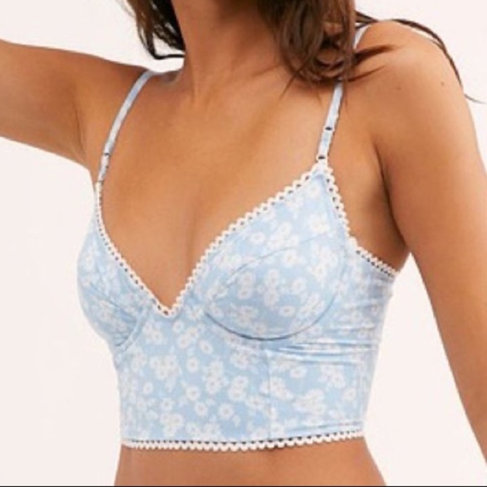 Free People Lulu Longline Underwire Bra